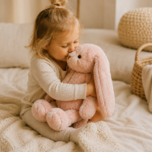 Plysbamse - Rosa kanin