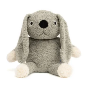 Økologisk plysbamse - grå kanin
