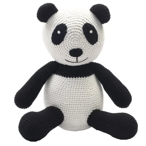 Hæklet XL panda