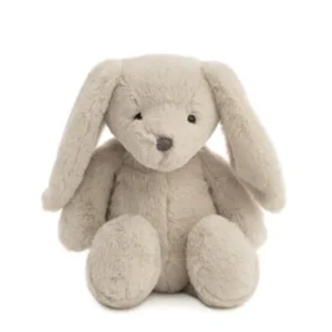 Plysbamse -- Lysegrå kanin (30cm)