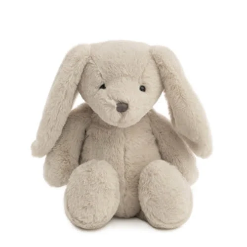 Plysbamse -- Lysegrå kanin (30cm)