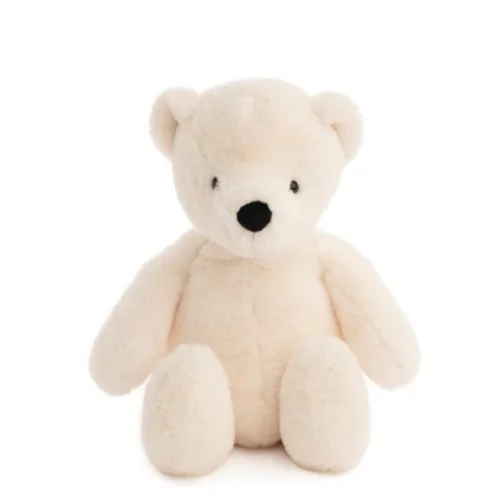 Plysbamse -- Hvid isbjørn (30cm)