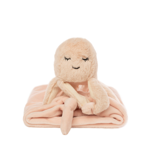 Nusseklud – Babyrosa blæksprutte