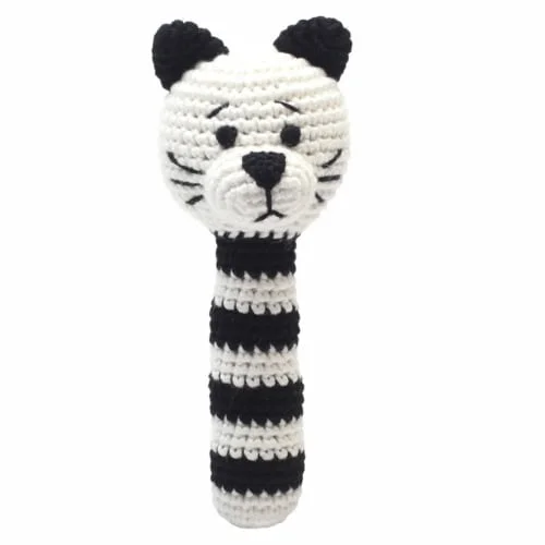 Hæklet rangle -- kat