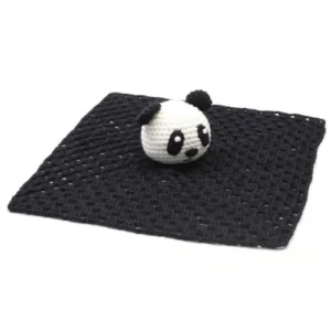 Hæklet nusseklud -- panda