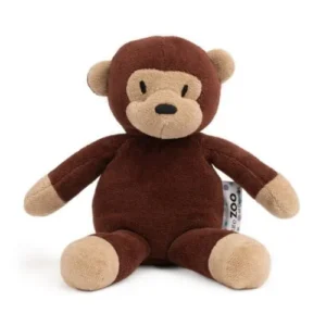 Økologisk velourbamse -- brun abe